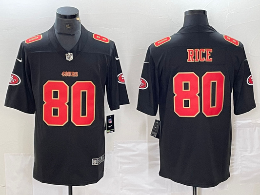 Adult San Francisco 49ers Jerry Rice NO.80 Football Jerseys