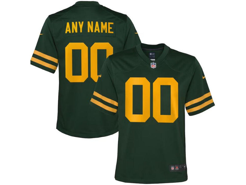 Kids Green Bay Packers name and number custom Football Jerseys mySite