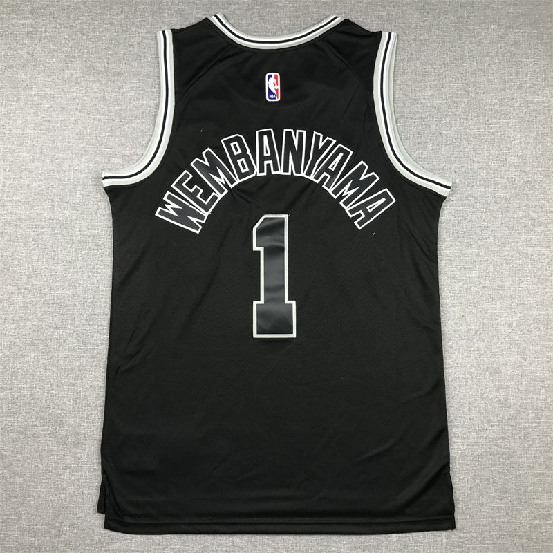 San Antonio Spurs Victor Wembanyama NO.1 Basketball Jersey mySite