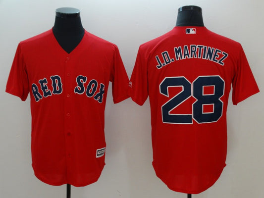 Men/Women/Youth Boston Red Sox J. D. Martinez #28 baseball Jerseys