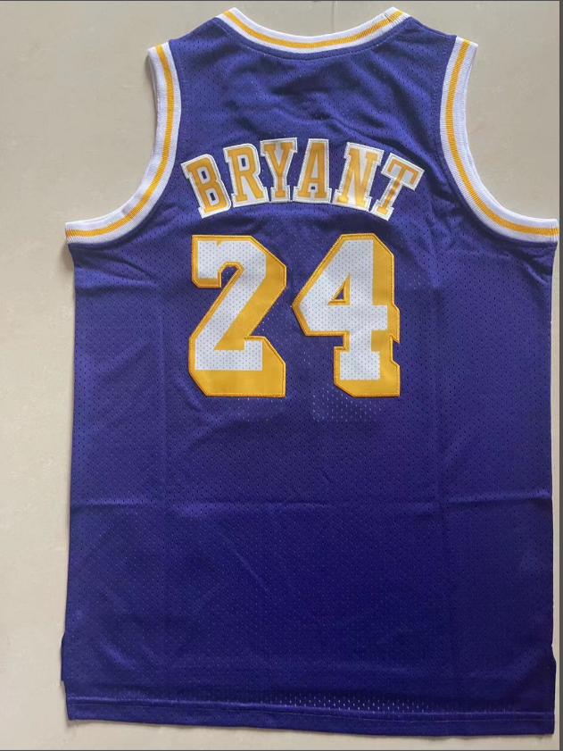 Los Angeles Lakers Kobe Bryant NO.24 Basketball Jersey city version mySite