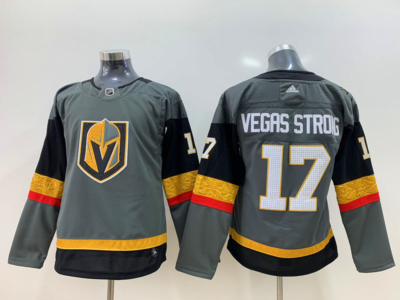 Vegas Golden Knights VEGRS STRONG #17 Hockey jerseys mySite