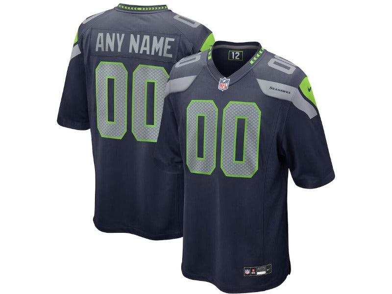 Adult Seattle Seahawks number and name customed elite Football Jerseys mySite