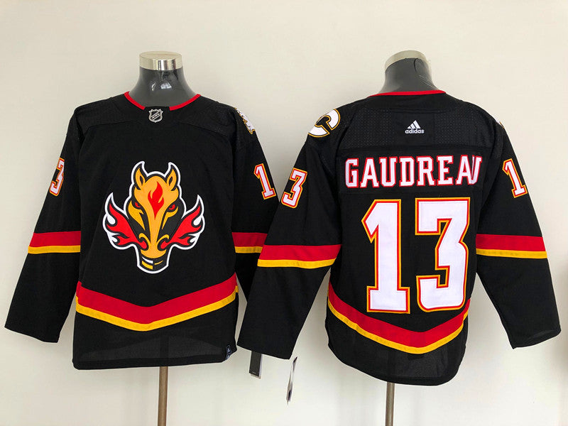 Calgary Flames Johnny Gaudreau #13 Hockey jerseys mySite