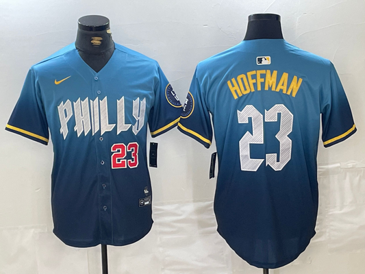 Men/Women/Youth Philadelphia Phillies Jeff Hoffman #23 baseball Jerseys