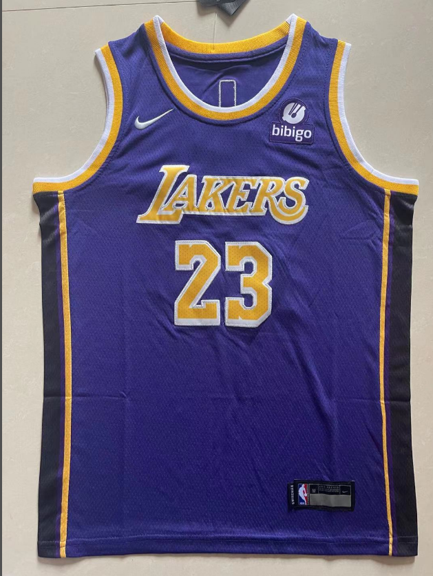 Los Angeles Lakers Lebron James NO.23 Basketball Jersey city version mySite
