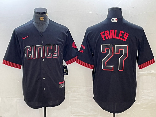 Men/Women/Youth Cincinnati reds Jake Fraley NO.27 baseball Jerseys