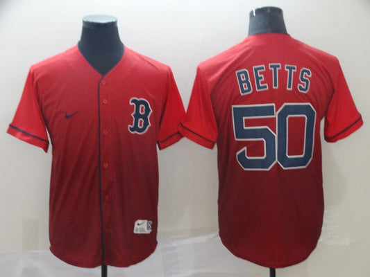 Men/Women/Youth Boston Red Sox Mookie Betts #50 baseball Jerseys