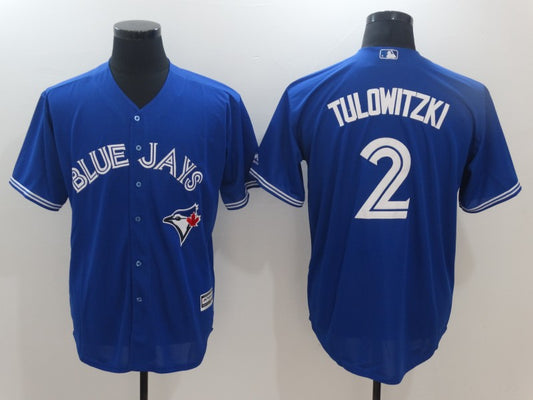 Men/Women/Youth Toronto Blue Jays Troy Tulowitzki #2 baseball Jerseys