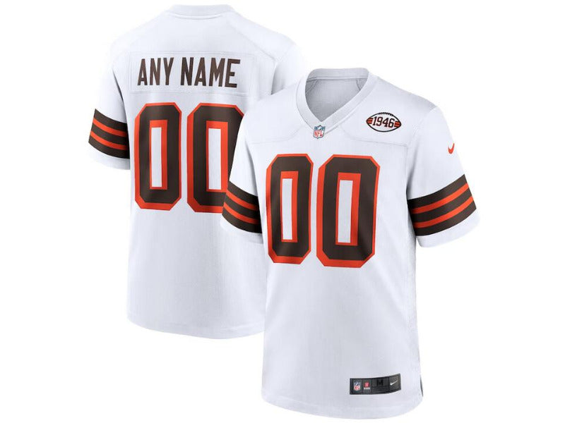 Adult Cleveland Browns number and name custom Football Jerseys mySite