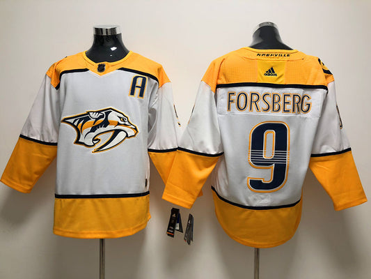 Nashville Predators Filip Forsberg #9 Hockey jerseys mySite