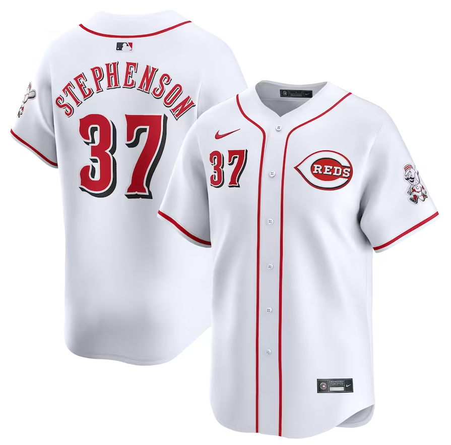 Adult Cincinnati reds Tyler Stephenson NO.37 baseball Jerseys
