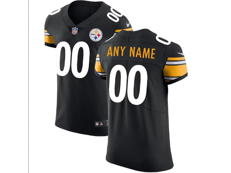 Adult Pittsburgh Steelers number and name customed elite Football Jerseys mySite