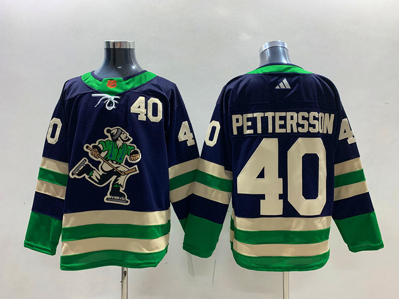 Vancouver Canucks Elias Pettersson #40 Hockey jerseys mySite