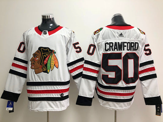 Chicago Blackhawks Corey Crawford #50 Hockey jerseys mySite