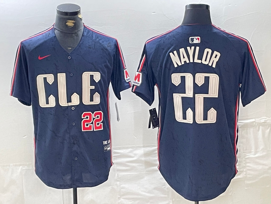 Men/Women/Youth Cleveland Indians Josh Naylor #22 baseball Jerseys