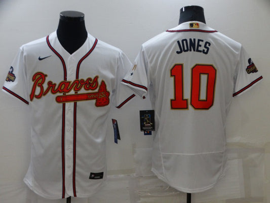 Men/Women/Youth Atlanta Braves Chipper Jones #10 baseball Jerseys