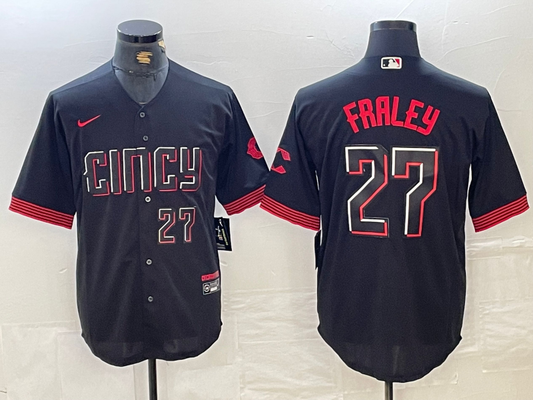 Men/Women/Youth Cincinnati reds Jake Fraley NO.27 baseball Jerseys