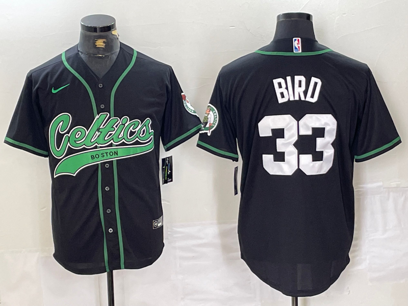 Boston Celtics Larry Bird NO.33 baseball Jerseys