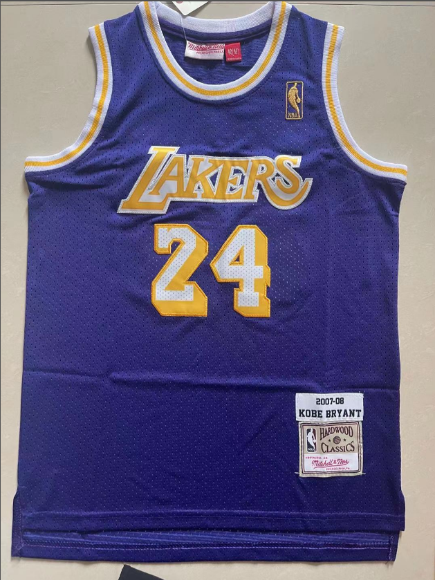 Los Angeles Lakers Kobe Bryant NO.24 Basketball Jersey city version mySite