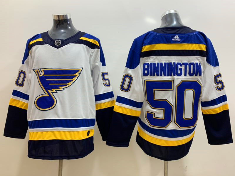 St. Louis Blues Jordan Binnington #50 Hockey jerseys mySite