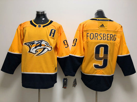 Nashville Predators Filip Forsberg #9 Hockey jerseys mySite