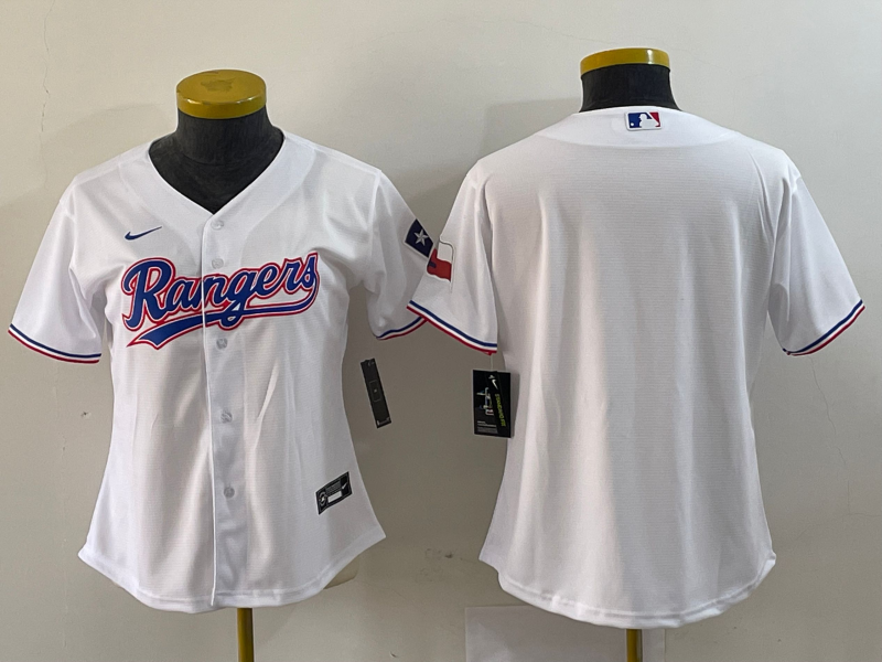Women's Texas Rangers baseball Jerseys  blank or custom your name and number