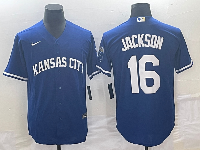 Men/Women/Youth  Kansas City Royals Miami Jackson #16 baseball Jerseys