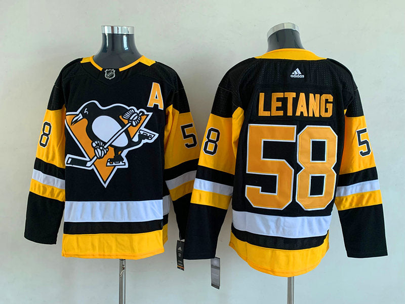 Pittsburgh Penguins Kris Letang #58 Hockey jerseys mySite