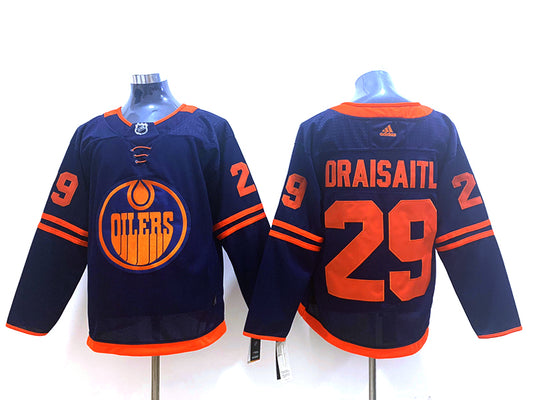 Edmonton Oilers Leon Draisaitl  #29 Hockey jerseys mySite