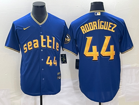 Men/Women/Youth Seattle Mariners Julio Rodríguez #44 baseball Jerseys