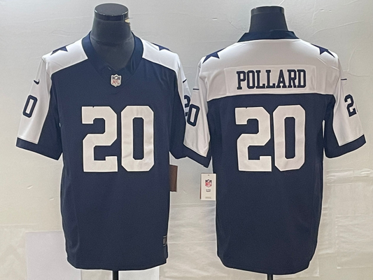 Adult ‎Dallas Cowboys Tony Pollard NO.20 Football Jerseys mySite