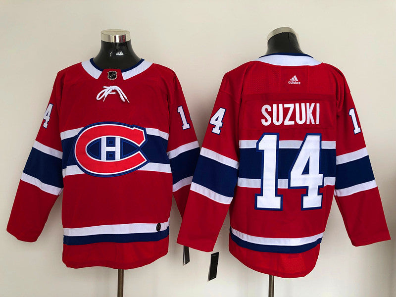 Montréal Canadiens Nick Suzuki  #14 Hockey jerseys mySite