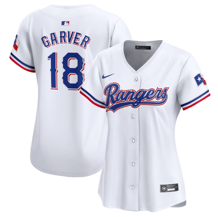 Women's Texas Rangers Mitch Garver NO.18 baseball Jerseys