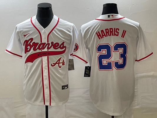 Men/Women/Youth Atlanta Braves Michael Harris II #23 baseball Jerseys