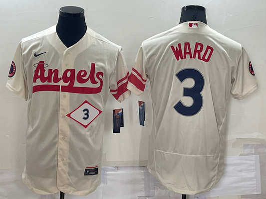 Men/Women/Youth Los Angeles Angels Taylor Ward #3 baseball Jerseys