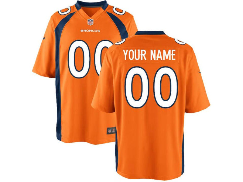 Kids Denver Broncos name and number custom Football Jerseys mySite