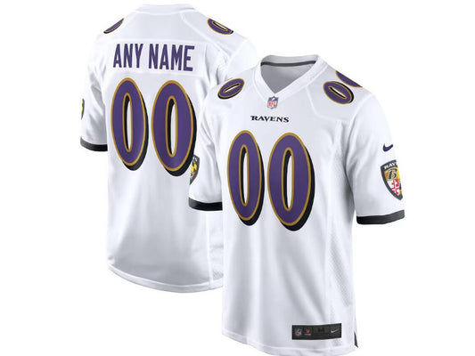 Adult Baltimore Ravens number and name custom Football Jerseys mySite