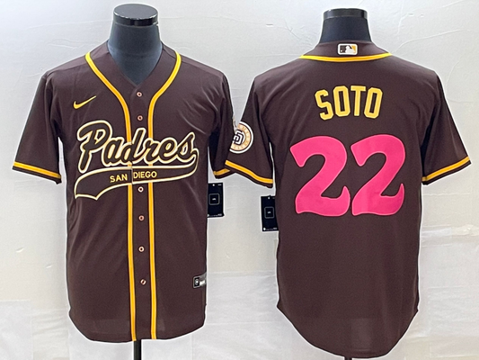 Men/Women/Youth San Diego Padres Juan Soto #22 baseball Jerseys
