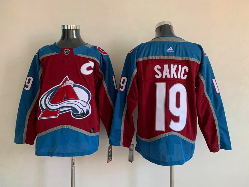 Colorado Avalanche Joe Sakic #19 Hockey jerseys mySite