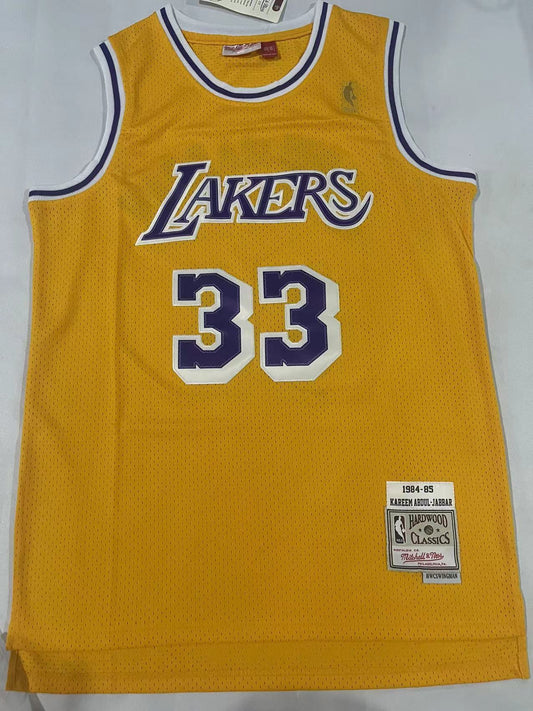 Los Angeles Lakers Kareem Abdul-Jabbar NO.33 Basketball Jersey