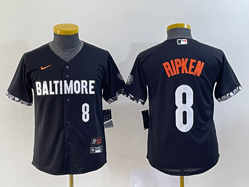 Women's Baltimore Orioles Cal Ripken #8 baseball Jerseys