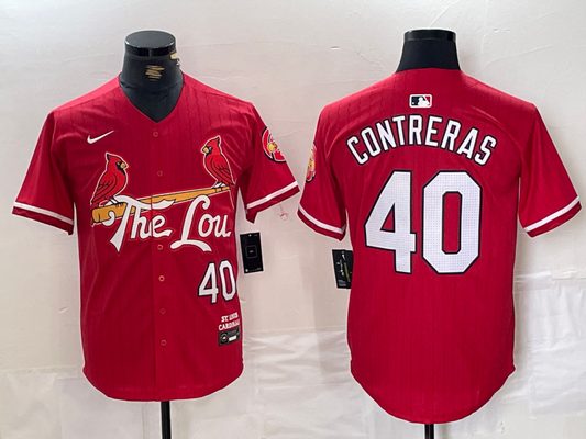 Men/Women/Youth St. Louis Cardinals Willson Contreras #40 baseball Jerseys
