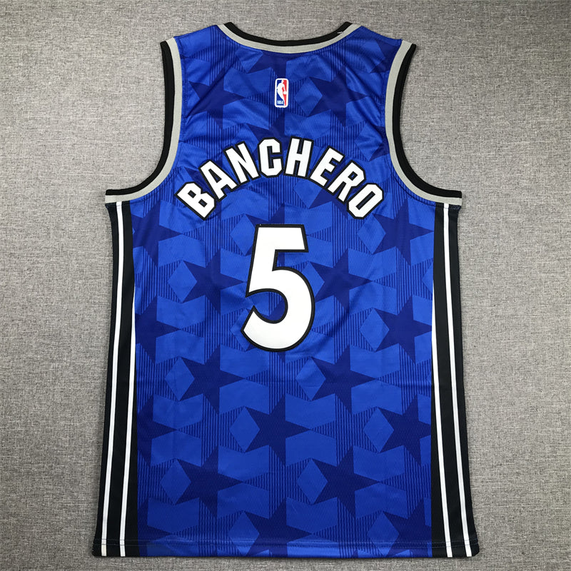 Orlando Magic Paolo Banchero NO.5 Basketball Jersey