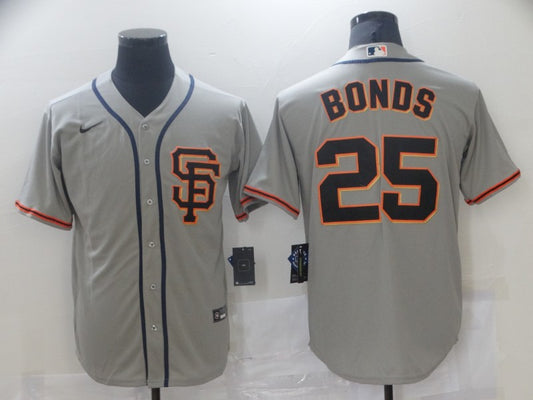 Men/Women/Youth San Francisco Giants Barry Bonds  NO.25 baseball Jerseys