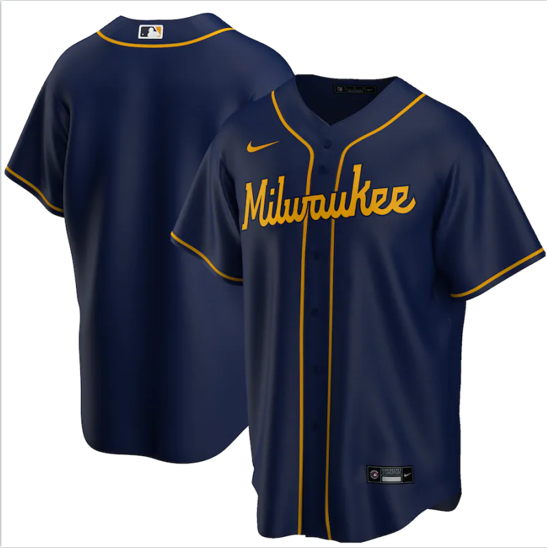 Men/Women/Youth Milwaukee Brewers baseball Jerseys blank or custom your name and number