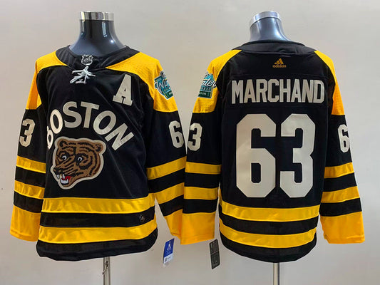 Boston Bruins Brad Marchand #63 Hockey jerseys mySite