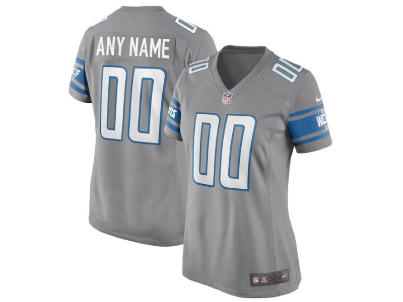 Women's Detroit Lions number and name custom Football Jerseys mySite