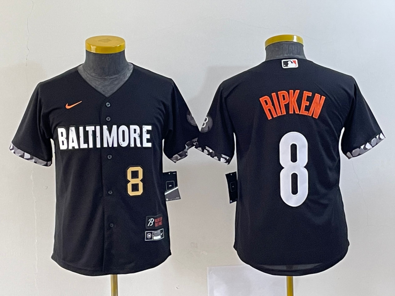 Women's Baltimore Orioles Cal Ripken #8 baseball Jerseys