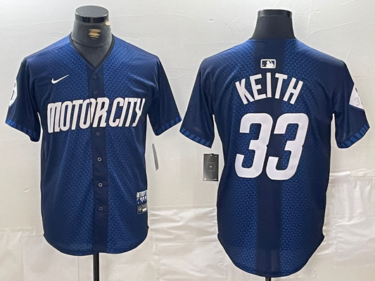 Men/Women/Youth Detroit Tigers Colt Keith NO.33 baseball Jerseys